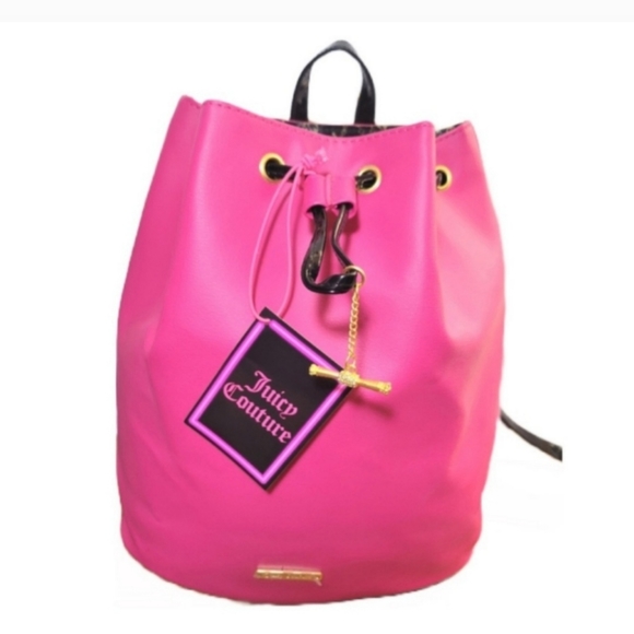 Juicy Couture Handbags - NEW! JUICY COUTURE Purse Bucket Bag Backpack